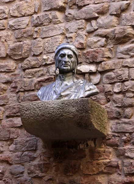 Busto di Dante — Foto Stock