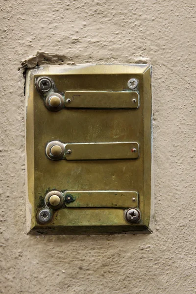 Tre dörrklockor — Stockfoto