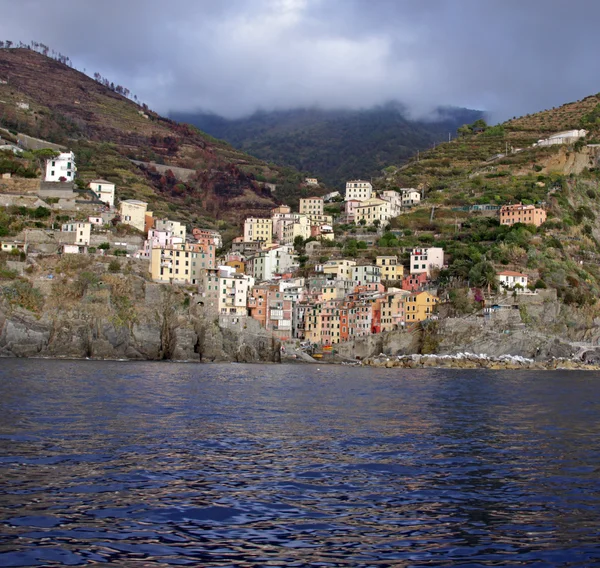 The Village of Riomaggiore — Stock Photo, Image