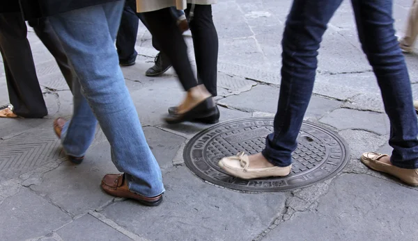 stock image Foot Traffic