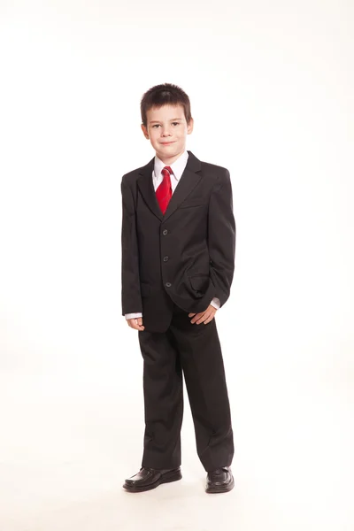 Chłopiec w oficjalnych dresscode — Zdjęcie stockowe