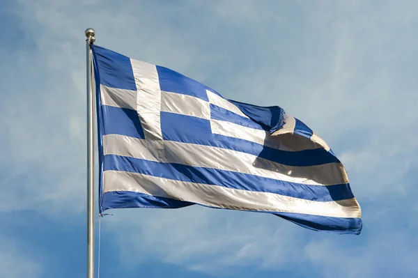 stock image Flag of greece