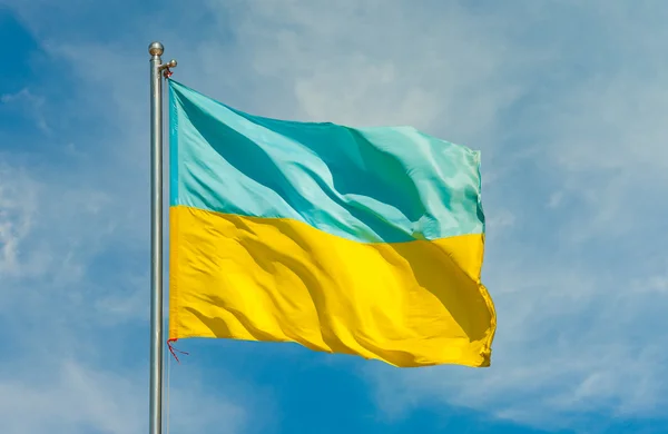 Flagge aus der Ukraine — Stockfoto
