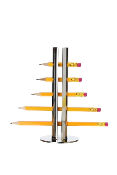 Bleistifte auf Etui — Stockfoto