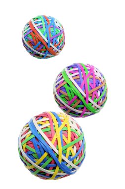 Rubber Band Balls clipart