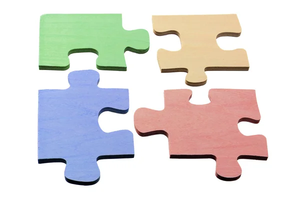 Puzzle kousky skládačky — Stock fotografie