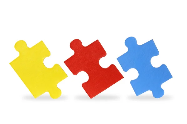 Piese puzzle Jigsaw — Fotografie, imagine de stoc