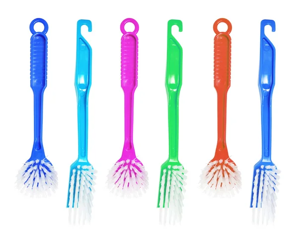 Plastic Brushes — Stock Photo, Image