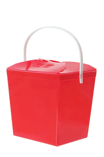 Plastic Takeaway Food Box — Stock Photo, Image
