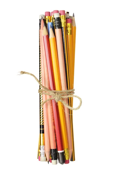 Bundel van potloden — Stockfoto