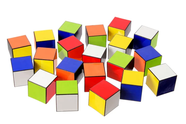 Cubes de couleur — Photo