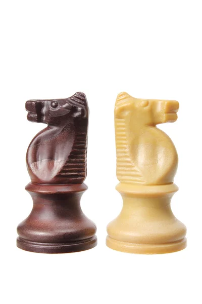 Caballero piezas de ajedrez — Foto de Stock