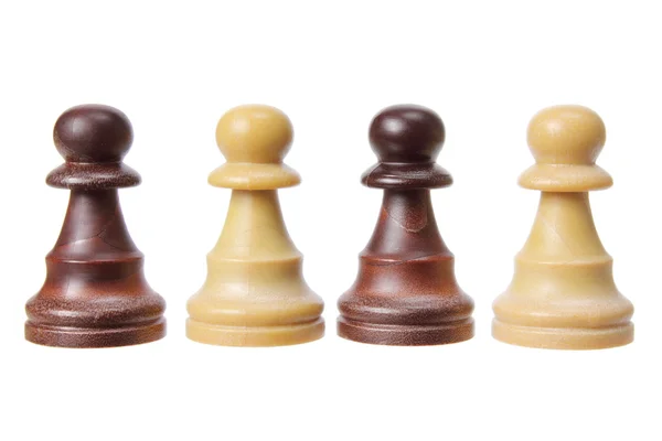 Pěšec šachové figurky — Stock fotografie