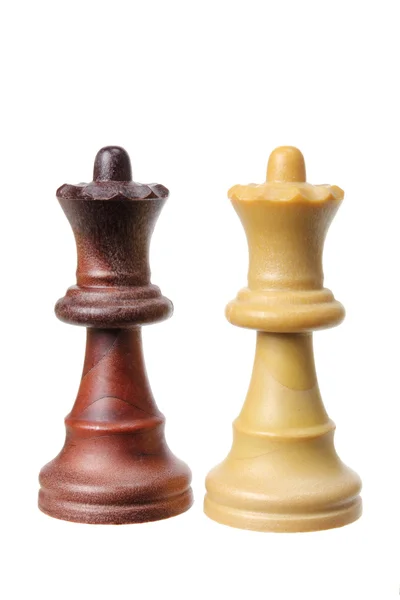 Queen sakkfigurák — Stock Fotó