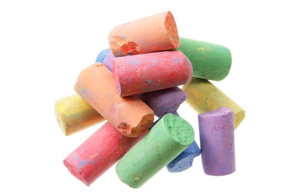 Färg chalks — Stockfoto