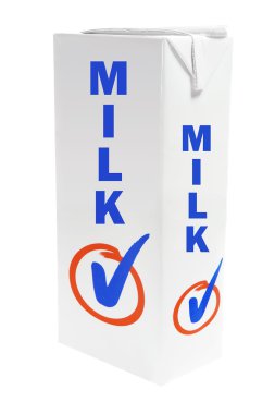 Carton of Milk clipart