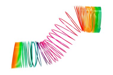 Coiled Spiral Toy clipart