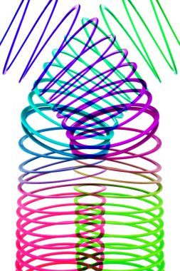 Coiled Spring Toy clipart