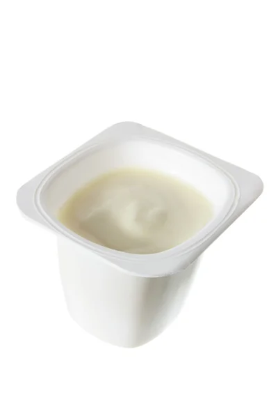 stock image Tub of Yoghurt