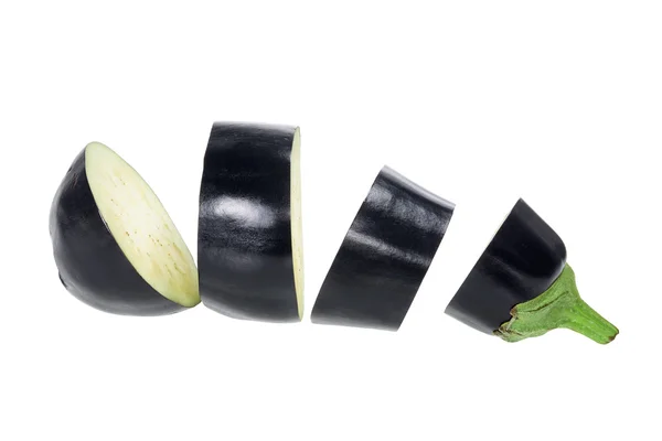 Slices of Aubergine — Stock Photo, Image
