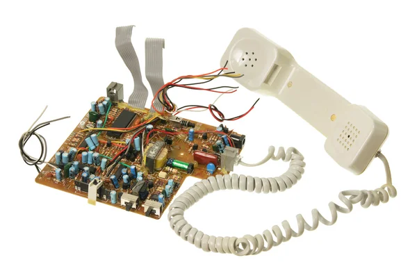 Teléfono roto. — Foto de Stock