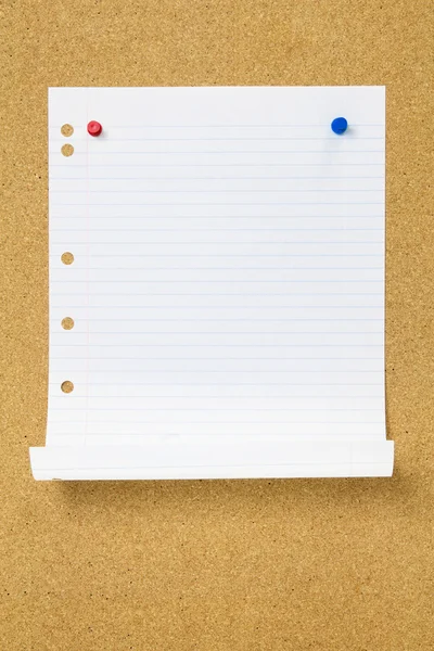 Blank Piece of Paper — Stock Photo, Image