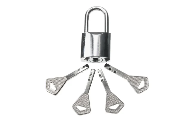 Lock and Keys — Stock Photo, Image