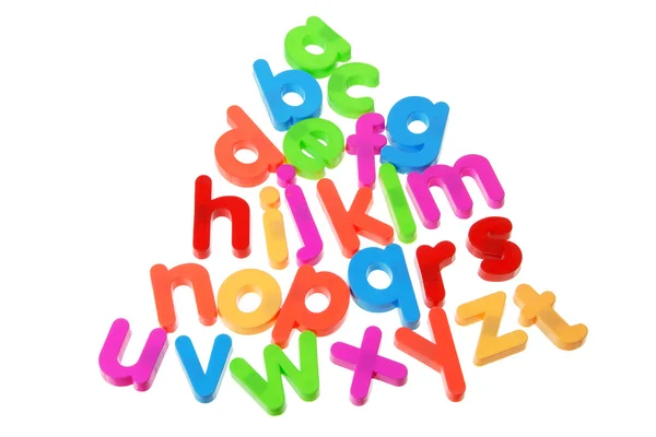 stock image Plastic Alphabets