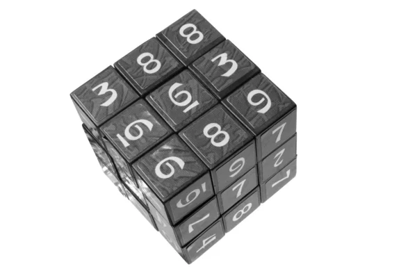 Nummer kubus — Stockfoto