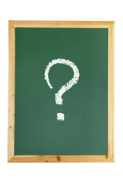 Blackboard with Question Mark — Stock Photo, Image