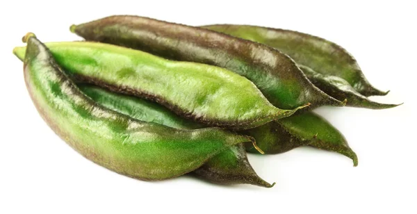 Fresh hyacinth bean or Indian bean — Stock Photo, Image