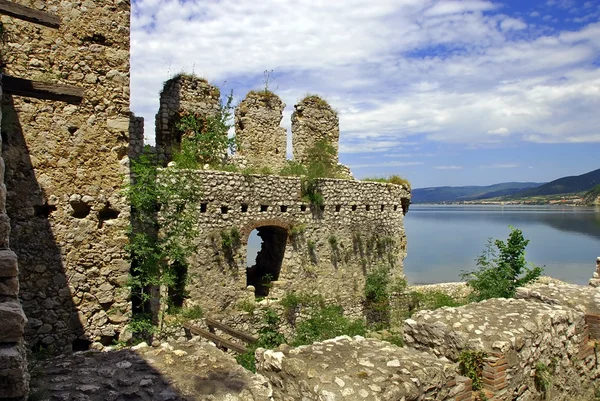 Dettagli della fortezza Golubac in Serbia — Foto Stock