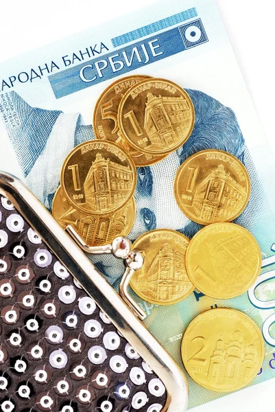 Serbian dinars — Stock Photo, Image
