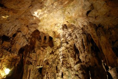 Cave interior clipart