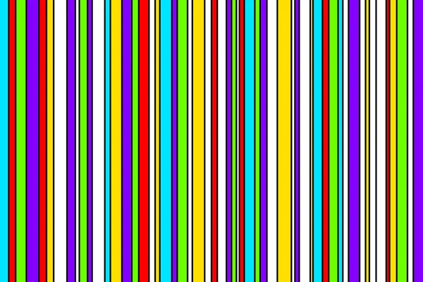 밝은 색상으로 스트라이프 패턴 — 스톡 사진
