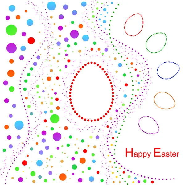 Щасливого Великдень фону — стоковий вектор