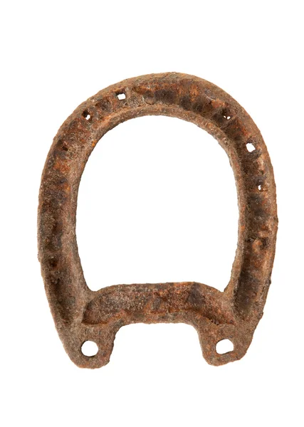 Old rusty horseshoe — Stock Photo, Image