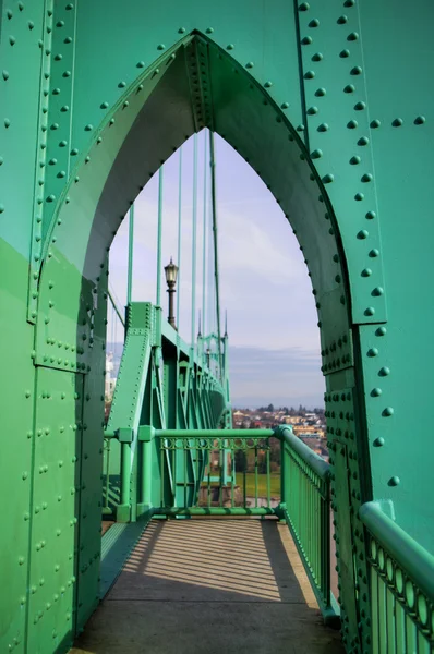 Arcos verdes — Fotografia de Stock