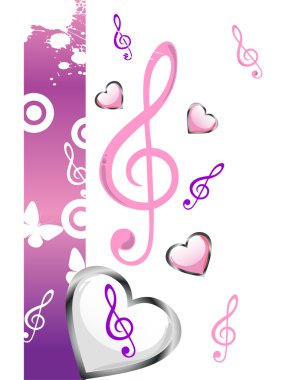 Music poster clipart