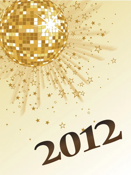 Véspera de ano novo 2012 — Vetor de Stock
