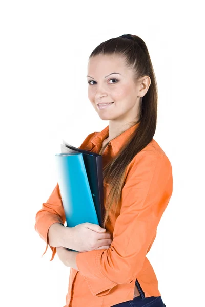 stock image The girl from office