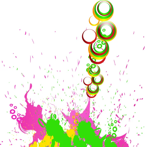 Abstract background with a bright blot — Stock Vector
