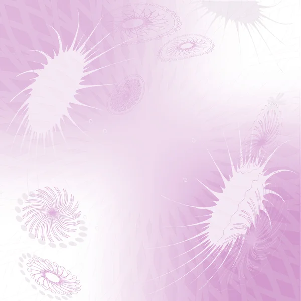 Délicat fond abstrait violet — Image vectorielle