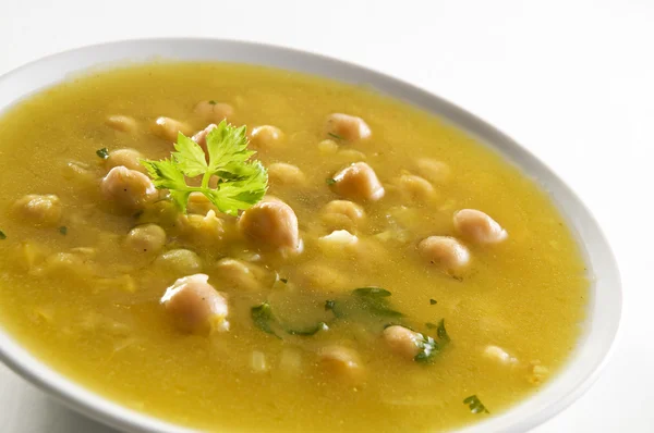Chickpea soup — Stock Photo, Image