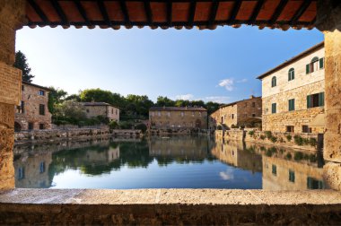 Bagno Vignoni - Tuscany clipart