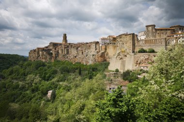 Pitigliano - Tuscany clipart