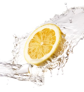 Lemon splash clipart