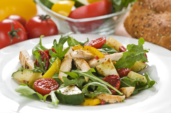 Kycklingsallad — Stockfoto