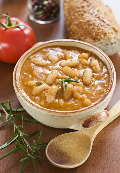 Bean stew — Stock Image Bean stew Royalty Free Stock Photos