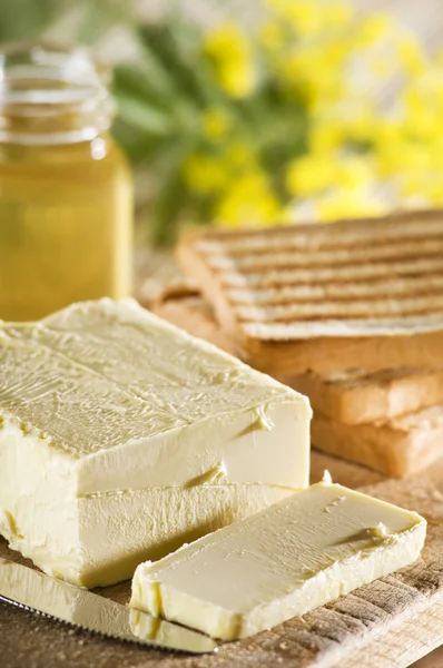Manteiga de perto — Fotografia de Stock